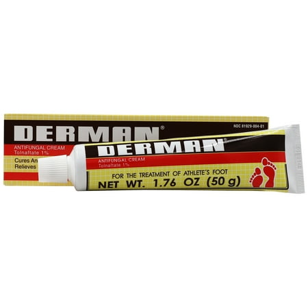 UPC 354312000006 product image for Derman Antifungal Foot Cream  for the Treatment of Athlete s Foot  1.76 oz  Tube | upcitemdb.com