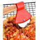 thumbnail image 1 of Axe Pizza Cutter With Bamboo Handle Sharp Rotating Blade, 1 of 3