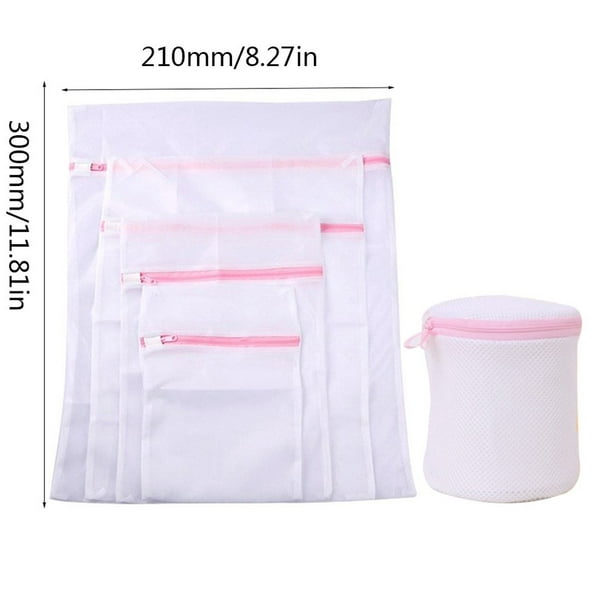 Bra Washing Bags, Silicone Mesh Lingerie Bags for Washer & Dryer Machines,  Large Laundry Bag Suitable for AD Cup Sizes, Protection for Underwear and