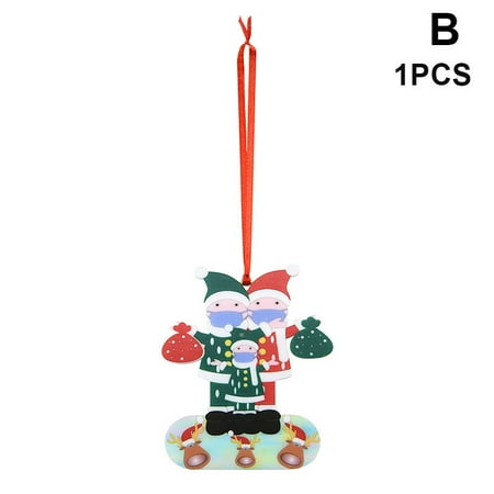 

Christmas Pendant Innovative Family Hanging Ornaments Christmas Tree Decorations cute family design Christmas Pendant Christmas Hanging Ornaments home Christmas Christmas Tree B 1PCS
