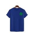 thumbnail image 3 of AherBiu Hauts de la Saint-Patrick pour Femmes Manches Courtes Imprimés Décontractés Basiques, 3 of 7
