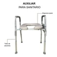 thumbnail image 3 of Asiento De Inodoro Soporte Adultos Mayores Discapacitados, 3 of 3