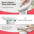 thumbnail image 6 of Kitchen Mama Handheld Electric Can Opener, White, 6 of 7
