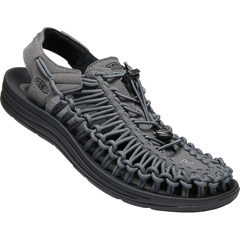靴 KEEN UNEEK PREMIUM LEATHER BLACK 25cm Keen Uneek Premium Sport Sandals (For Men) - Save 79%