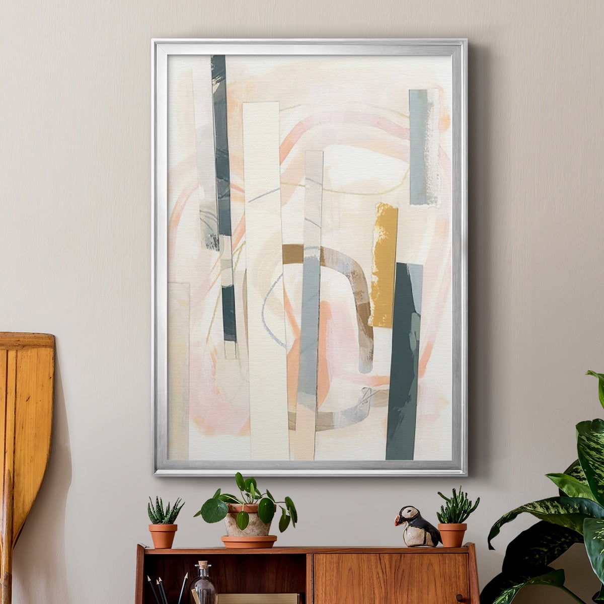 Melon Litmus III Premium Framed Print, in Gold, Black, or Silver - Ready to Hang