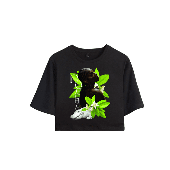 Doechii Merch illustration Crop Top T-shirt Baby Shorts Suits Women Girls Short Sleeve Tees