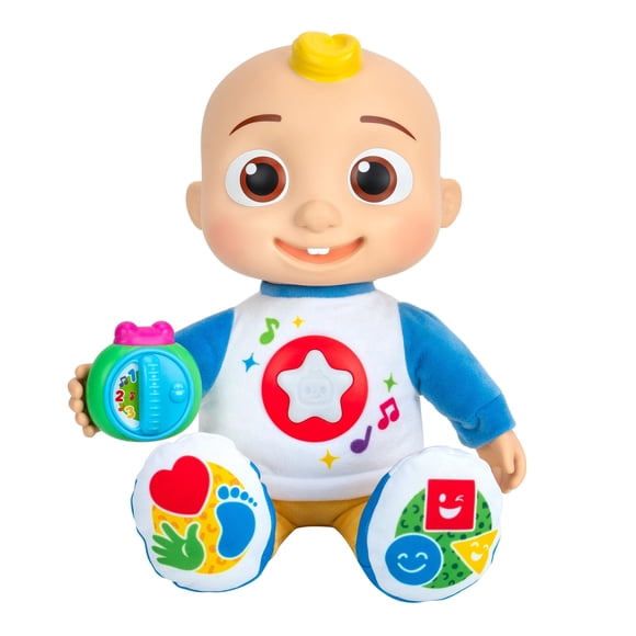 Muñeco de peluche CocoMelon Discover 'N Play JJ de 25 cm con luces y sonidos