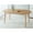 Oak Coffee Table, variant on Holaki Oval Extendable Dining Room Table for 4-8 People,Modern Wooden Dining Table with MDF Tabletop and Metal Frame,Extendable from 40" to 55" to 71",Oval Kitchen Table for Home,Office,White 