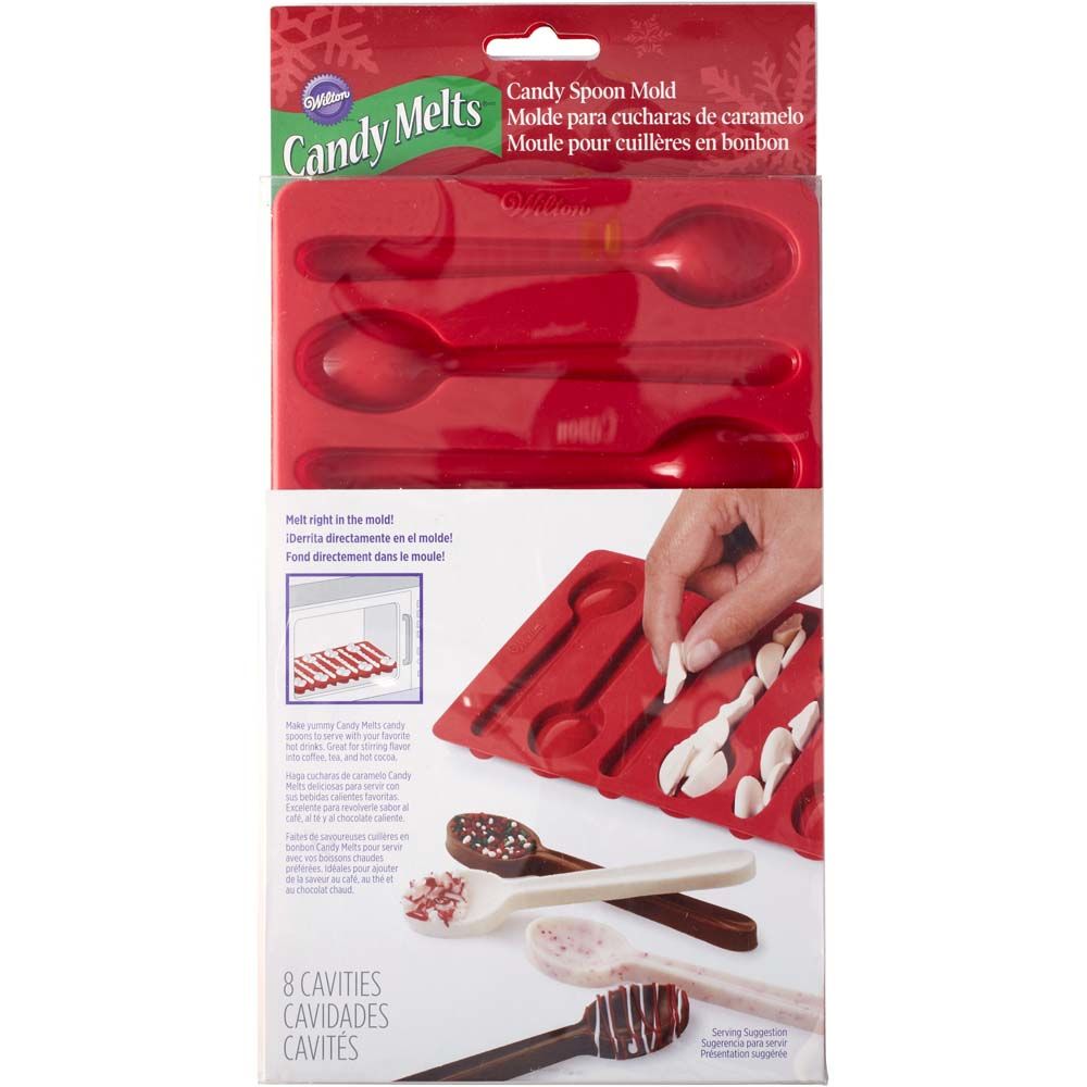 Wilton Chocolate Mould Silicone Spoons 8 cavities Walmart Canada