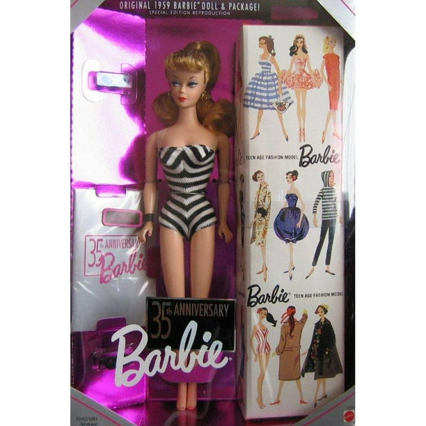 barbie doll in package