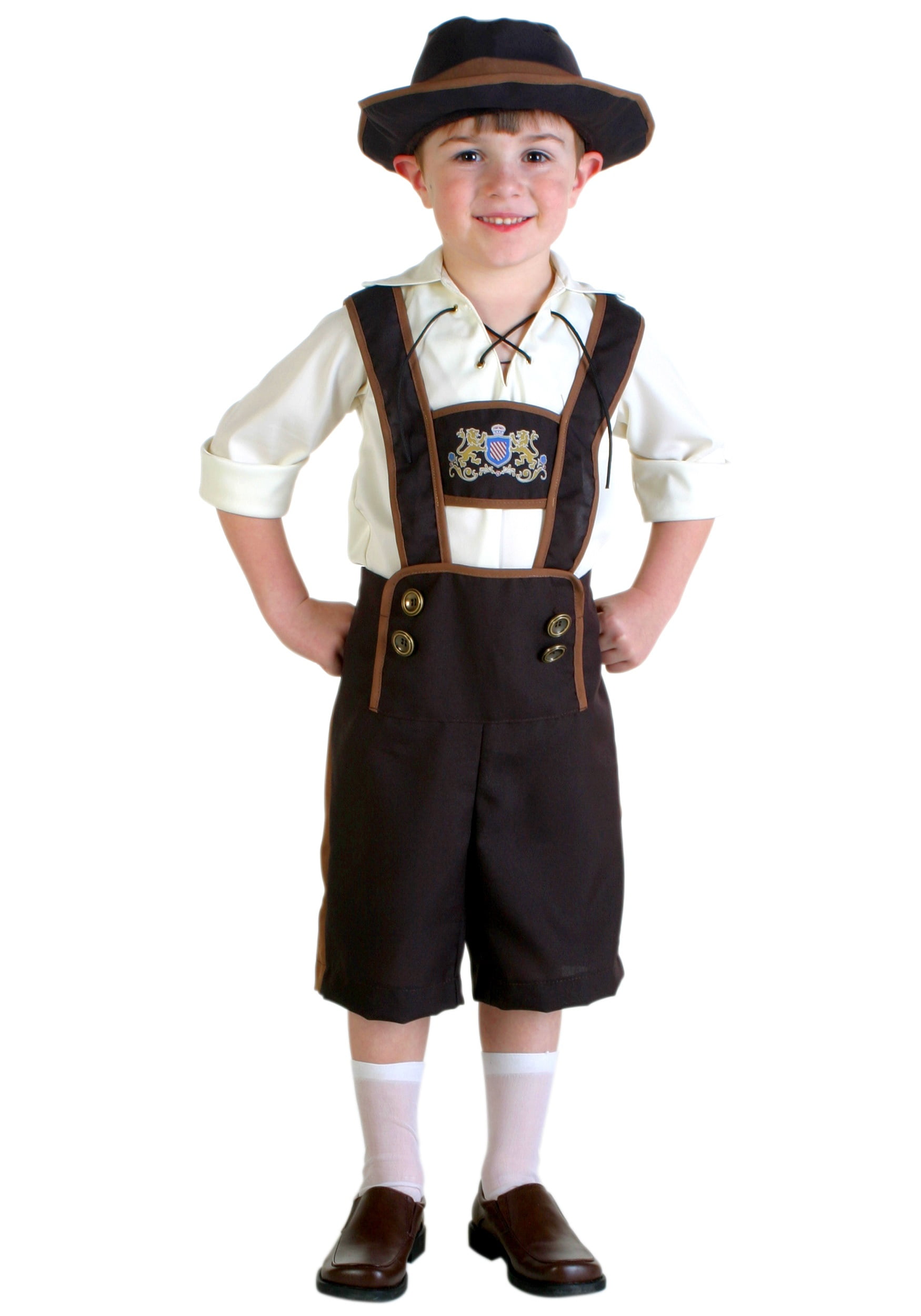 Toddler Lederhosen Boy Costume Walmart Com Walmart Com