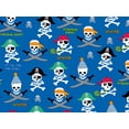 thumbnail image 1 of Pack of 1, Pirate Party Embossed Wrapping Paper Roll, 26" x 833' For Party, Holiday & Events, 1 of 1
