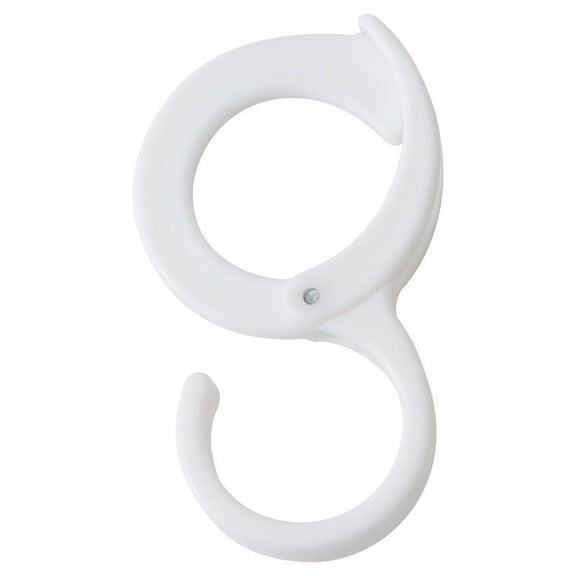 Heavy Duty Adhesive Hooks – Strong Load-Bearing Plastic Hanging Organizer for Kitchen, Bathroom, Outdoors, and Travel - No Punch, Non-Marking, Reusable, Versatile Household Storage Solution(White)