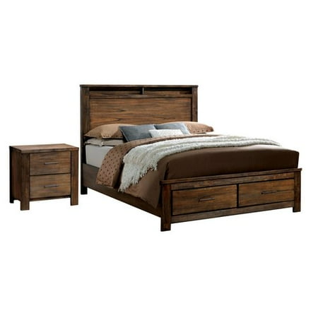 Furniture Of America Madera 2 Piece Antique Oak Bedroom Set Furniture Of America Madera 2 Piece Antique Oak Bedroom Set Multiple Sizes