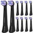 thumbnail image 1 of wonima02 Toothbrush Replacement Heads Compatible with Oral B iO 10 9 8 7 6 5 4 3 Series Electric Toothbrush, 10 Pack Brush Heads, Black, 1 of 1