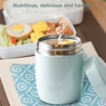 thumbnail image 2 of Matsuzay Taza de acero inoxidable para estofado de alimentos, contenedores grandes, fiambrera, botella de agua, tarro térmico, frascos de vacío, vasos Decoración del hogar Azul Matsuzay HA023981-02, 2 of 4