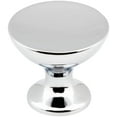 thumbnail image 1 of Jeffrey Alexander 667L Rae 1-3/8" Mushroom Cabinet Knob - Chrome, 1 of 5