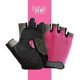 thumbnail image 1 of Guantes de medio dedo antideslizantes Yuxing para gimnasio y ciclismo Talla S color rosa, 1 of 4
