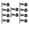 thumbnail image 3 of Dioche Guitar Strap Button, Light In Weight Zinc Alloy Material Strap End Pins, Not Easy To Damage Durable For Bass Guitar, 3 of 8