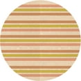 thumbnail image 1 of Ahgly Company Machine Washable Indoor Square Transitional Orange Area Rugs, 3' Square, 1 of 7