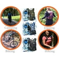 thumbnail image 3 of MORABI Insulated Hydration Backpack, with 2L BPA Free Water Bladder, USB Port, Compass, Fire Starter Kit. Perfect for Running Biking Hiking Cycling Climbing Skiing, 3 of 7