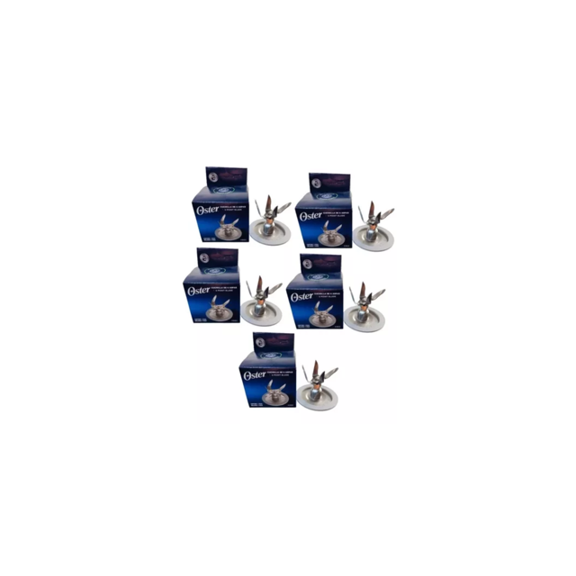 Kit De 5 Cuchillas Originales Oster Reversibles De 6 Aspas