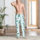 thumbnail image 2 of Balery Utensiles Pantalones de pijama para hombre, pijama ultraligero, pantalón de descanso-Medium, 2 of 6