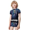 thumbnail image 2 of Goosebumps Boys 2-Piece Swimsuit Set, Short Sleeve Rash Guard & Swim Trunks, 2 of 7