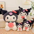 thumbnail image 2 of 60cm Big Size New Sanrio Kuromi Cartoon Strawberry Plush Toy Doll My Melody Stuffed Animal Christmas Gift Plushies, 2 of 9