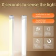 thumbnail image 1 of Barra de luz LED de inducción corporal humana, luz de succión magnética, luz para gabinete, armario, armario de vinos, zapatero, tira de luz nocturna de inducción USB con carga, 1 of 5