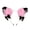 Pink, variant on TELOLY Faux Furry Head,Cartoon Plush Cat Ears,Fur Headband with Bow and Bell,Fuzzy Headband for Cosplay,Makeup and Photo Props,Brown