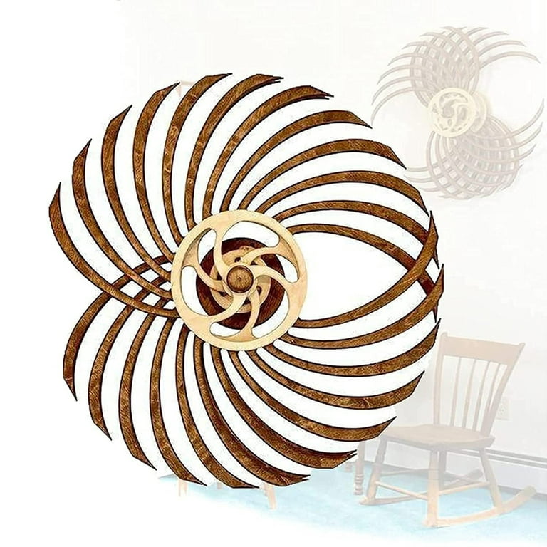 Metal Windmill Powered Kinetic Sculpture Modern Art Decor Factory Supplier  MLSS-023 - Milystatue