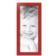 thumbnail image 2 of ArtToFrames 9" x 22" Red Picture Frame, 9x22 inch Red Wood Poster Frame (WOM-4593), 5 Pack, 2 of 7