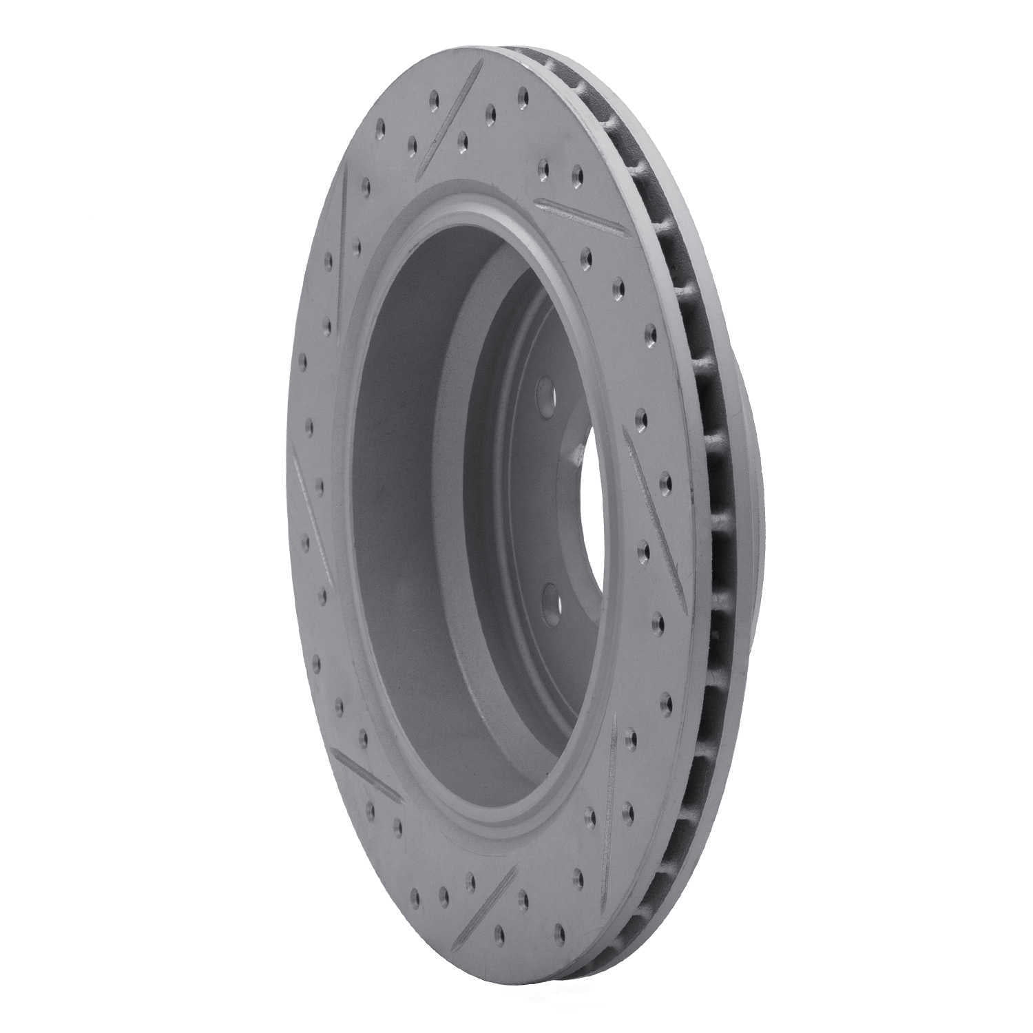 Dynamic Friction Company 830-31044R DFC Geoperformance Rotor - Drilled and Slotted
