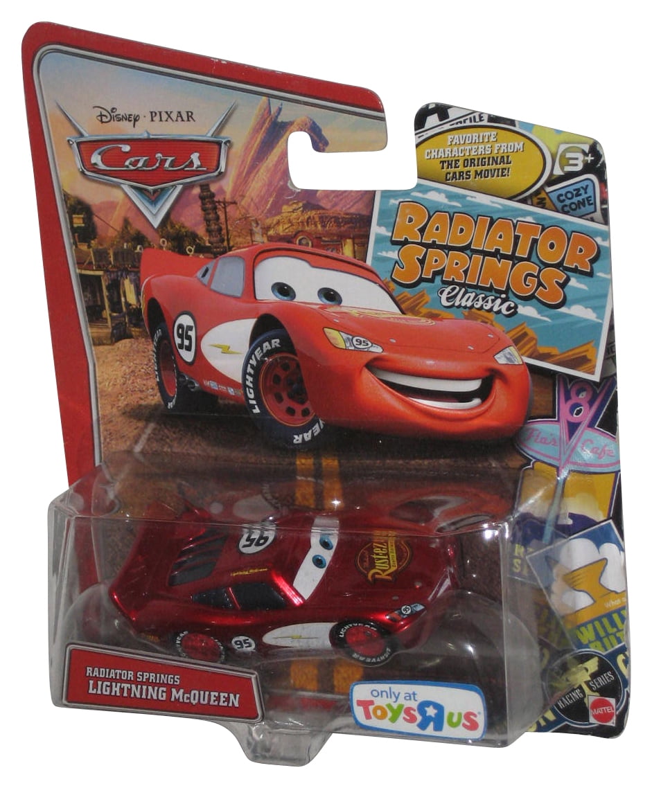 Radiator Springs Rayo Mcqueen Y Rayo Mcqueen Coche De Juguete