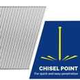 thumbnail image 3 of 1-1/4 inch 18 gauge staples, 6000 pieces general purpose staples, suitable for pneumatic and electric staplers, 3 of 4