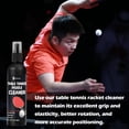 thumbnail image 7 of Table Tennis Racket Cleaner Kit, Table Tennis Cleaner 200ml with Sponge, Eliminate Dirt & Dust, Table Tennis Rubber Cleaner Helping Maintain The Tackiness of Make Rubber Last Much Longer, 7 of 7