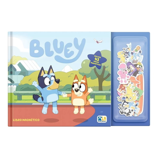 Libro Magnetico Bluey Novelty Ediciones Varios Autores
