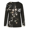 thumbnail image 5 of Chandails à Capuchon de Mode pour Femmes 2023 T-shirt Imprimé Ample Manches Longues Blouse Col Rond Hauts Décontractés Sweat à Capuche 50 % de Réduction Costumes Halloween/noël, 5 of 5