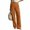 Brown, variant on Women's High Waisted Wide Leg Pants Double Button Front Pleated Trousers with Pockets for Office Work Casual