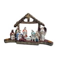 thumbnail image 2 of Belenes para Navidad Hugo Esculturas de resina nacimiento de Jesús decoración religiosa 32 cm x 18 cm x 20 cm, 2 of 10