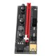 thumbnail image 2 of PCIE Riser 4 condensadores FP interfaz 6P tarjeta adaptadora práctica protectora efectiva para mejorar la fuente de alimentación, 2 of 8