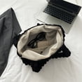 thumbnail image 2 of Bolso Axila para Mujer Bolso Mano Con Bolso Hombro Informal Sencillo para Mujer (negro), 2 of 9