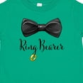 thumbnail image 4 of Inktastic Ring Bearer Black Bow Tie and Gold Wedding Ring Boys Baby T-Shirt, 4 of 5
