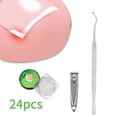 thumbnail image 1 of Kit de herramientas para uñas encarnadas 3 en 1, tratamiento para uñas gruesas Labymos  24 piezas, 1 of 7