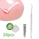 thumbnail image 1 of Kit de herramientas para uñas encarnadas 3 en 1, tratamiento para uñas gruesas Labymos  24 piezas, 1 of 7