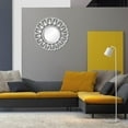 thumbnail image 2 of Espejo de pared redondo para maquillaje, para sala de estar, tocador, entrada, decoración, tipo 2 E Tipo 2E, 2 of 8