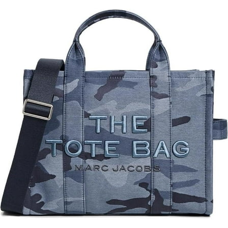 Marc Jacobs The Camo Jacquard Medium Tote Bag - Blue Multi