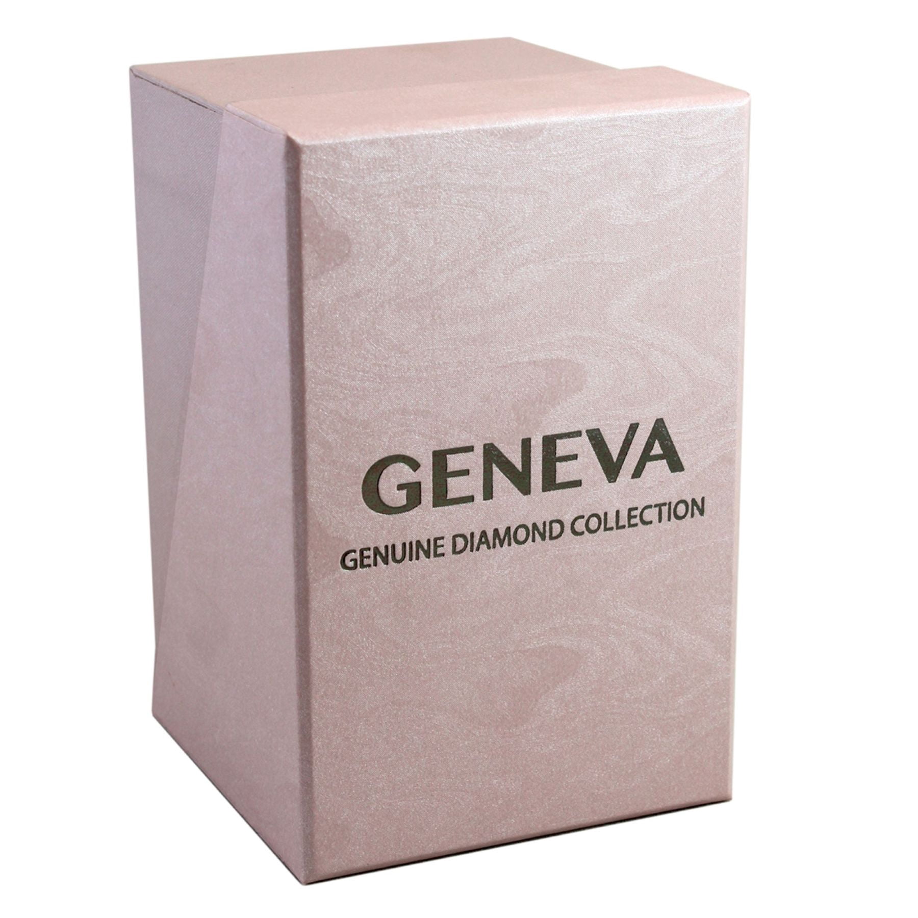 Geneva Diamond Ladies 28mm Diamond Dial Bracelet Watch