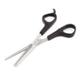 thumbnail image 1 of Plastic Handle Shears Barber Hairdresser Tool Hair Cutting Thinning Scissors, 1 of 2